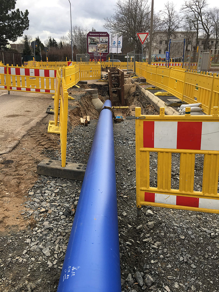 Kanalsanierungsmaßnahme Dresdner Straße