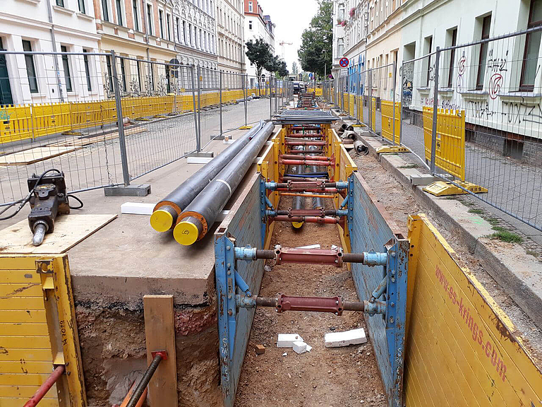Fernwärmeerschließung Lindenau / Plagwitz WESTSTRANG