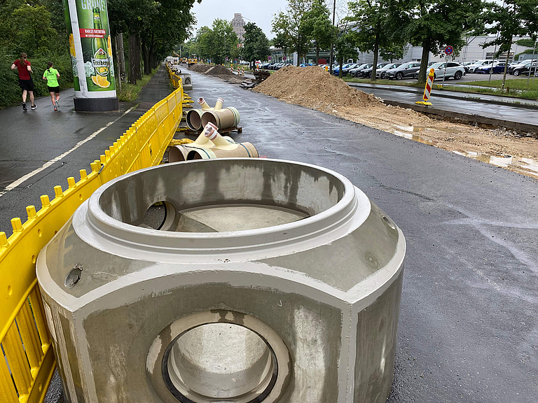 Regenwasserkanal Richard-Lehmann-Straße