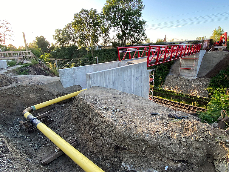Ersatzneubau Fußgängerbrücke Eierweg